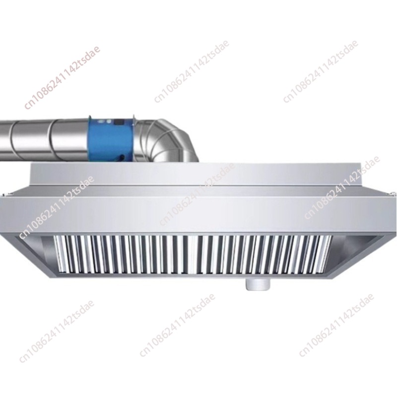 Commercial Kitchen Range Hood - 業務用ステンレス製レンジフード、ホテル厨房や田舎のストーブ用大風量静音排気ファン