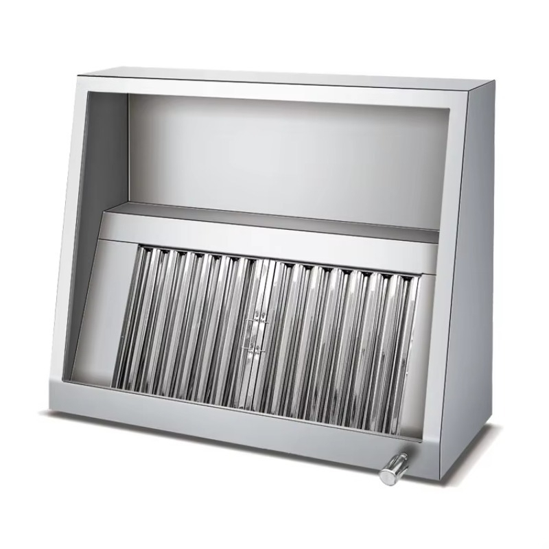 Commercial Kitchen Range Hood - 業務用ステンレス製厨房排気レンジフード カスタムサイズ 21m/min 電動式