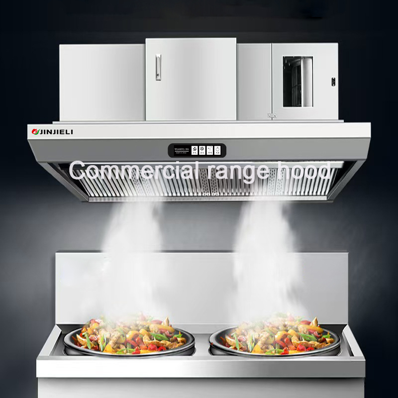 Commercial Kitchen Range Hood - ISO9001認証取得済み業務用スマートレンジフード、煙除去率98%以上、業務用厨房向け、3500m³/h