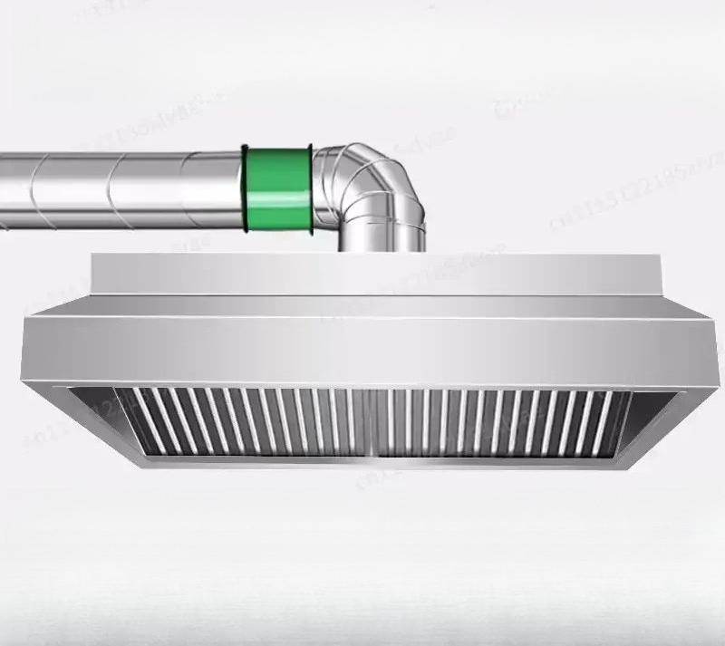 Commercial Kitchen Range Hood - 厚みのあるステンレス製フュームフード、強力な業務用レンジフード（キッチン、レストラン、食堂用）