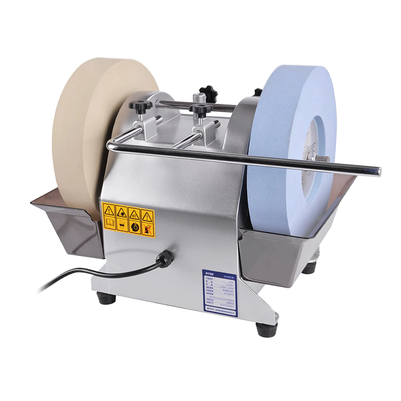 Commercial Kitchen Knife Sharpener - 10インチデュアルホイール電動ナイフシャープナー、コンパクト家庭用水冷式グラインダー、業務用グラインダー（ハサミ、キッチンナイフ用）