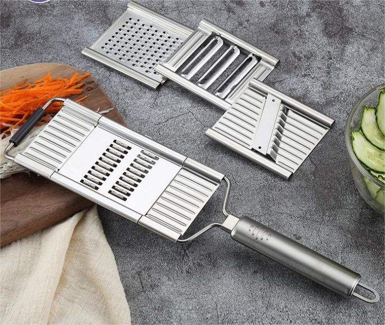 Commercial Potato Peeler - 4 in1 野菜スライサー ステンレス鋼シュレッダー カッター 多目的野菜スライサー