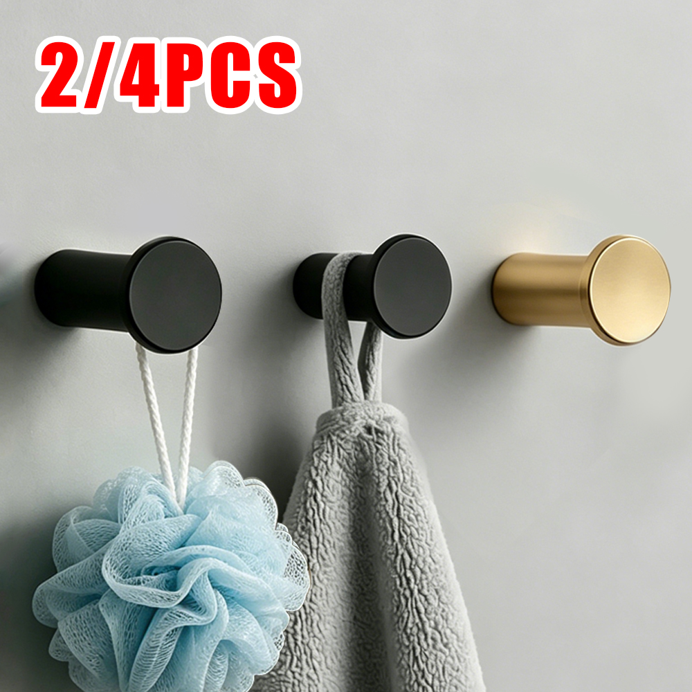 Commercial Kitchen Rack - ステンレス鋼コートフック、ネジ式壁掛けローブタオルフック、円筒形キーバッグハンガー、コートラック、バスルームキッチン収納