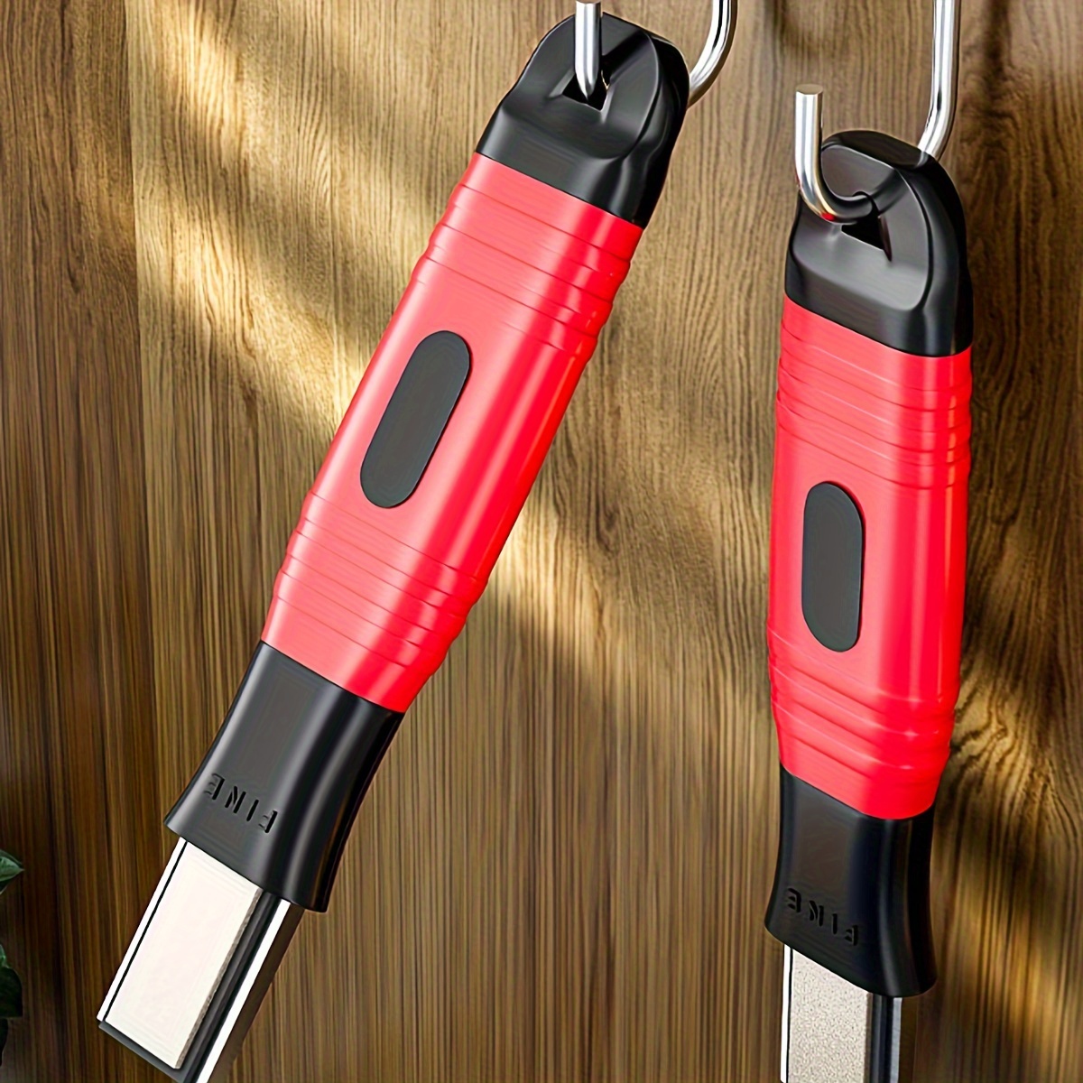 Commercial Kitchen Knives - プロのポータブルナイフ研ぎ器、キッチン研ぎ石ツール、さまざまな刃を研削するためのガーデンシャー