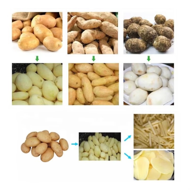 業務用電動ポテト加工機 - 大量使用向けピーラー、スライサー - Commercial Potato Peeler のレビューと価格