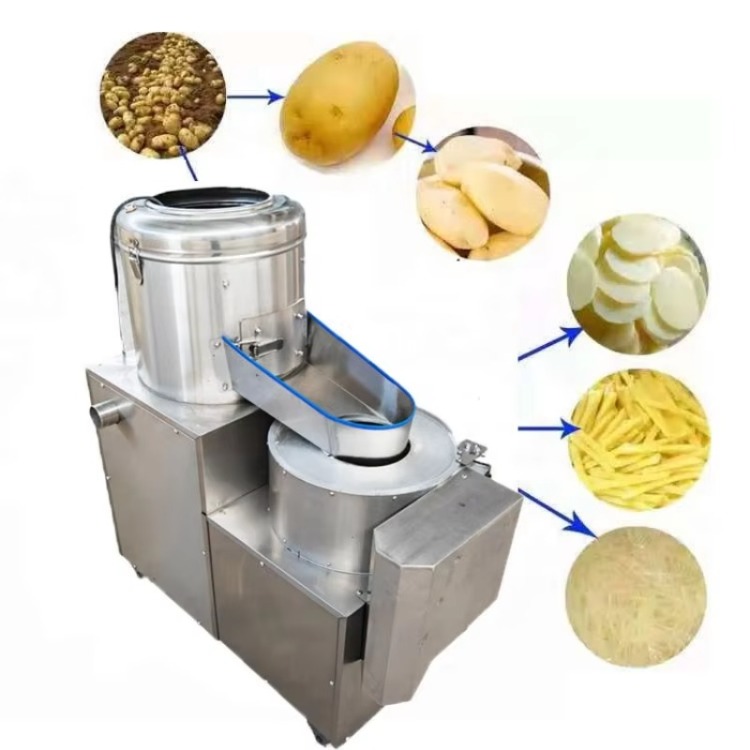 業務用電動ポテト加工機 - 大量使用向けピーラー、スライサー - Commercial Potato Peeler のレビューと価格
