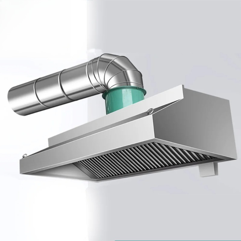 業務用厨房排気フード、ステンレス製、カスタマイズ可能、グレー - Commercial Kitchen Range Hood のレビューと価格