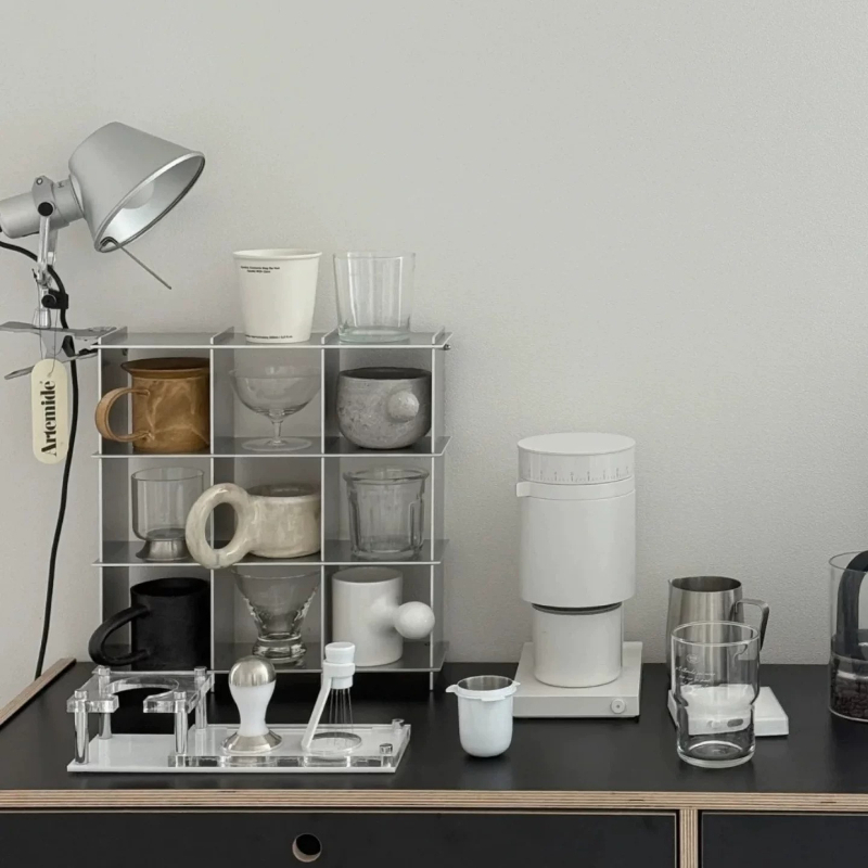 ミニマリストアルミ合金製カウンタートップマグ収納棚多層カップ - Commercial Kitchen Rack のレビューと価格