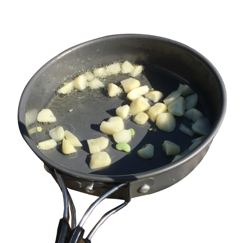収納バッグ付きポータブルフライパン、焦げ付き防止の鳩、軽量グ - Commercial Kitchen Pots And Pans のレビューと価格