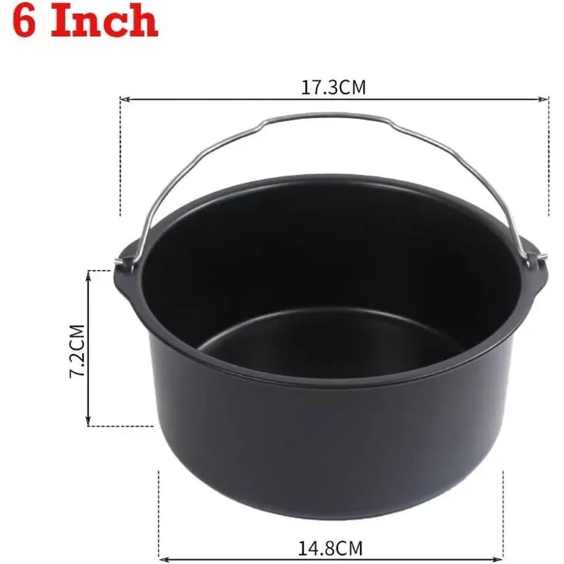 金属製ケーキ型 丸型エアフライヤーポット ハンドル付きベーキ - Commercial Kitchen Pots And Pans のレビューと価格