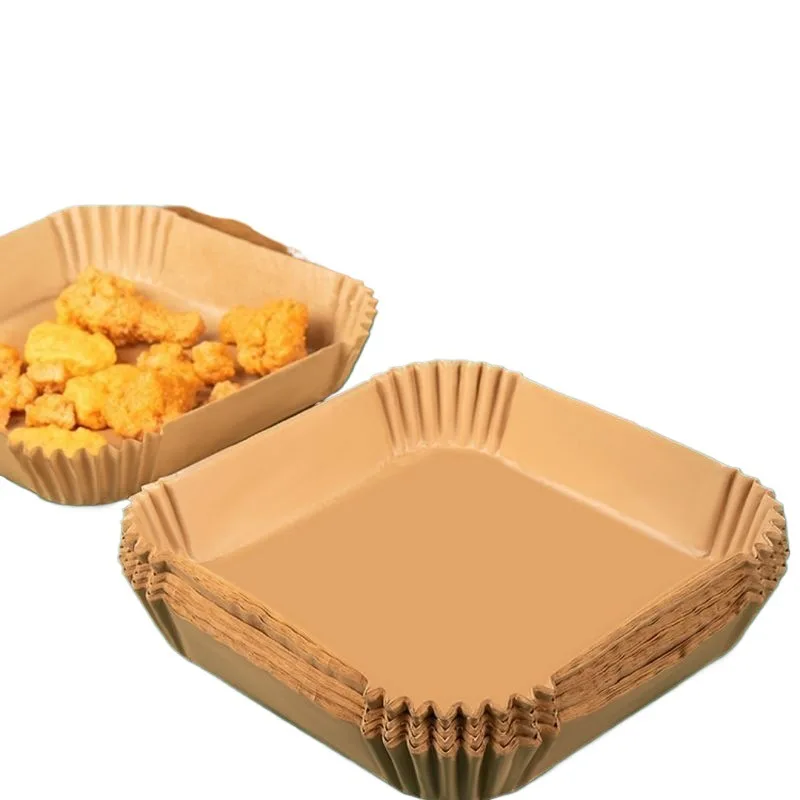 50/100 個エアフライヤー特殊紙トレイ家庭用高温耐性油吸 - Commercial Kitchen Pots And Pans のレビューと価格