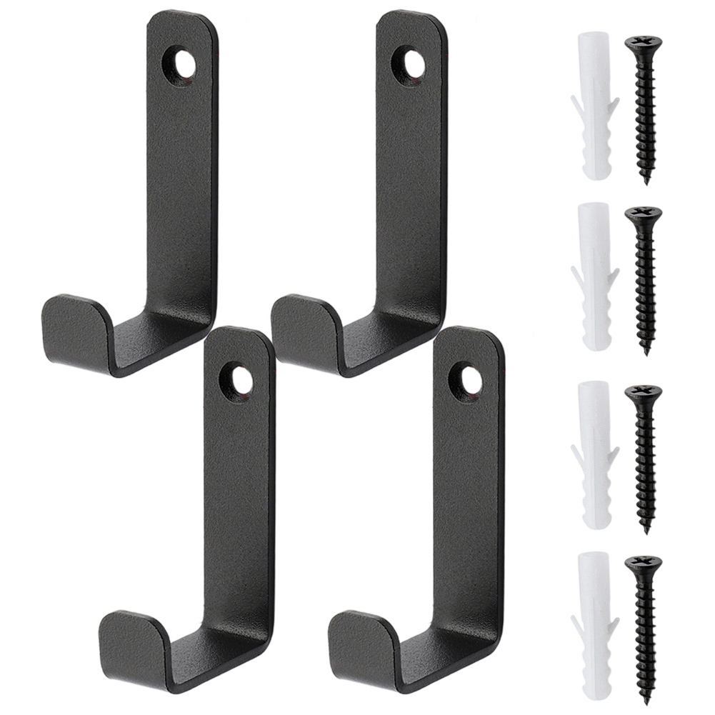 4 個の壁フックキッチン収納フックネジコート吊りブラケット浴 - Commercial Kitchen Rack のレビューと価格