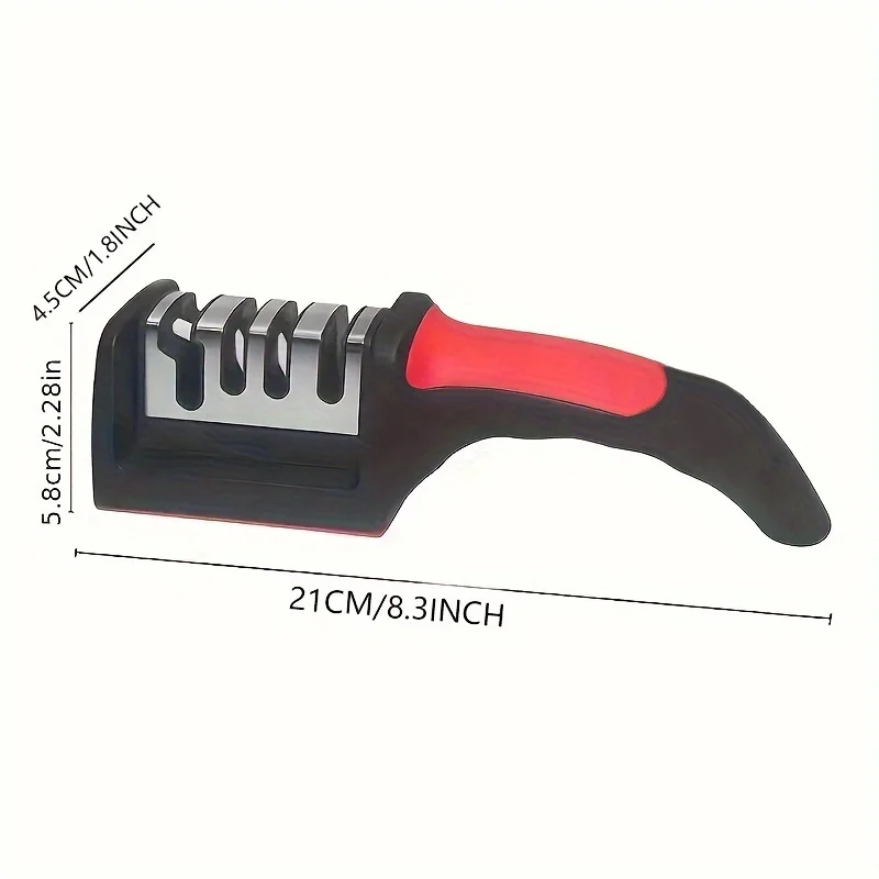 プレミアム4段階ナイフ＆ハサミ研ぎ器、プロ仕様手動刃研ぎシス - Commercial Kitchen Knives のレビューと価格