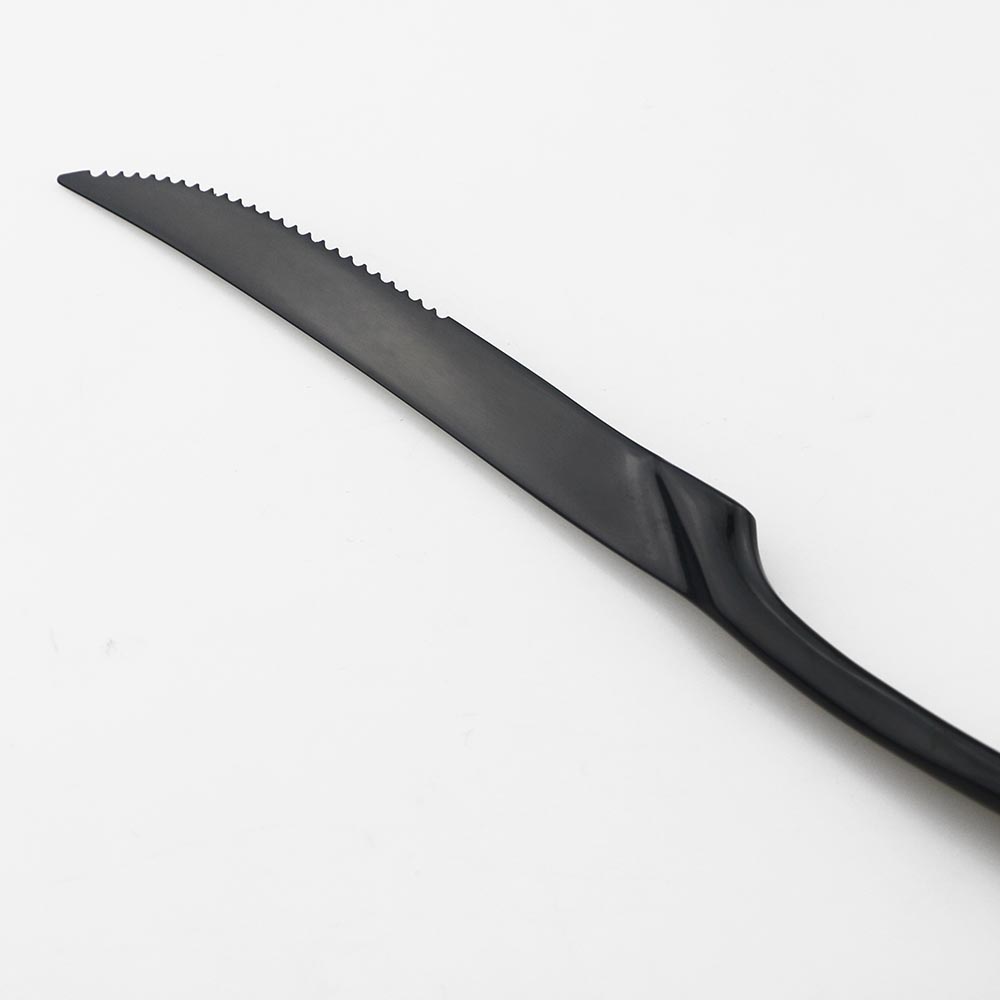 ステーキナイフ銀器用品クリエイティブディナーセットミラーラグ - Commercial Kitchen Knives のレビューと価格