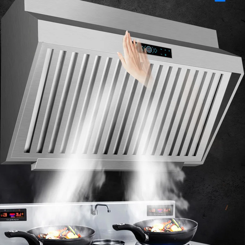 -OEM 1.8 メートルステンレス鋼排気フード業務用キッチ - Commercial Kitchen Range Hood のレビューと価格