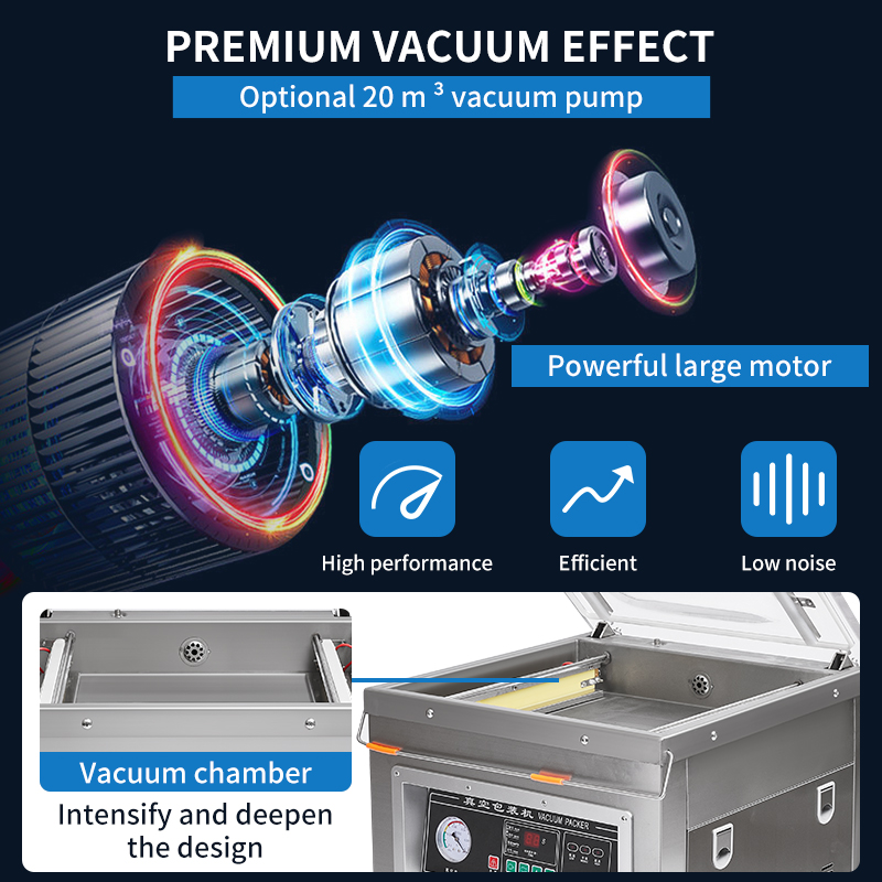Dz-400業務用卓上真空包装機 コンパクト設計 ステンレス - Vacuum Sealer のレビューと価格