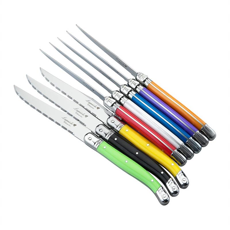 6～8本入り ステンレス製ステーキナイフセット ラギオールス - Commercial Kitchen Knives のレビューと価格