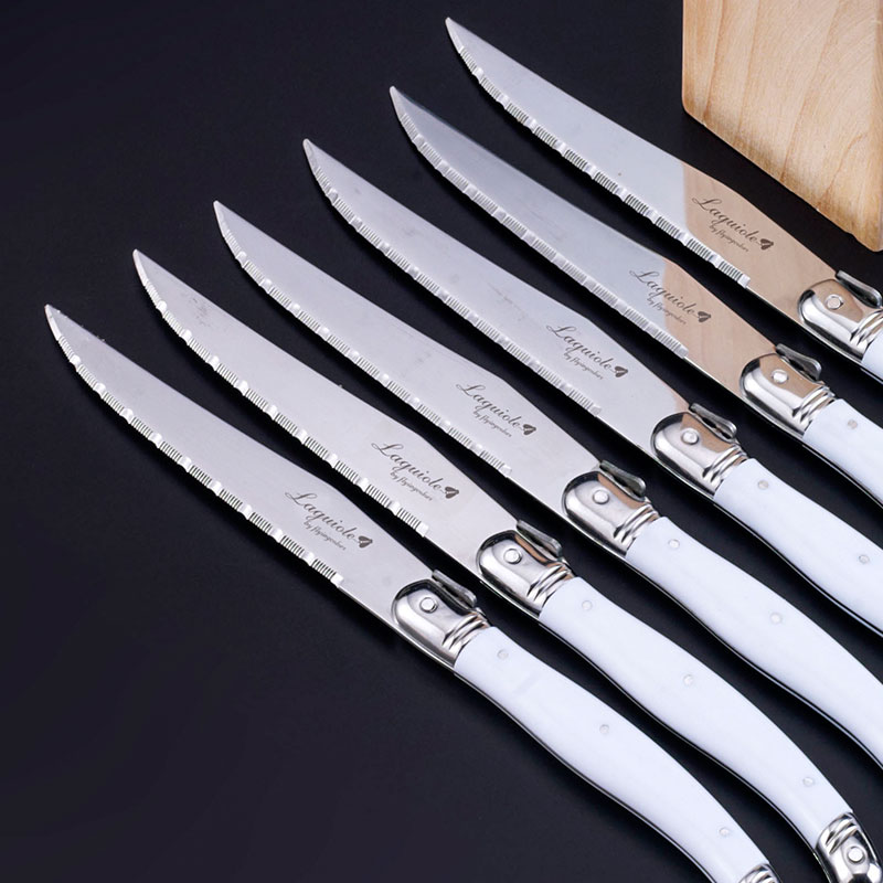 6～8本入り ステンレス製ステーキナイフセット ラギオールス - Commercial Kitchen Knives のレビューと価格