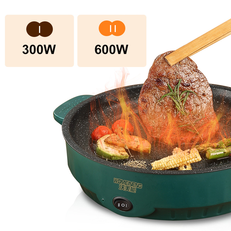 電気マルチクッカー電気フライパン 220V 家庭用バーベキュ - Commercial Kitchen Pots And Pans のレビューと価格