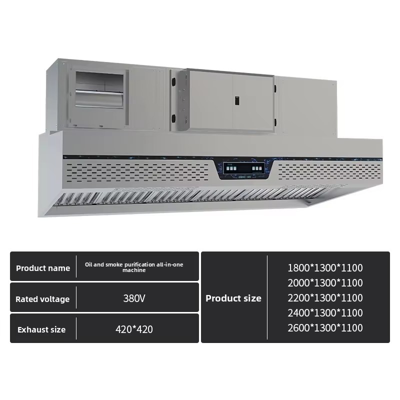 業務用厨房ステンレス製レンジフード 電気式排気装置 新鮮空気 - Commercial Kitchen Range Hood のレビューと価格