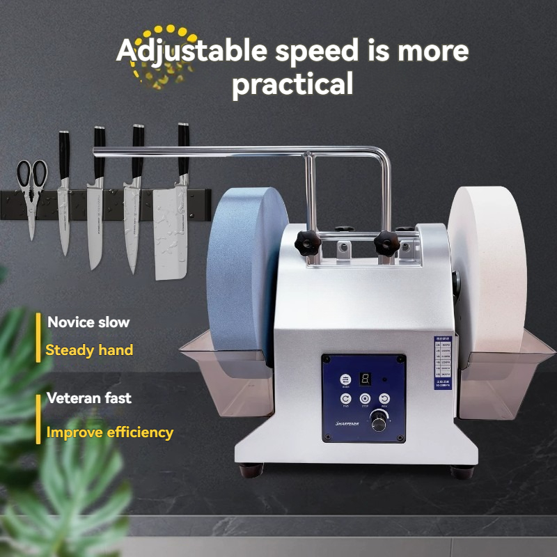 電動式両刃ナイフ研ぎ器 小型家庭用ウェットグラインダー 業務 - Commercial Kitchen Knife Sharpener のレビューと価格