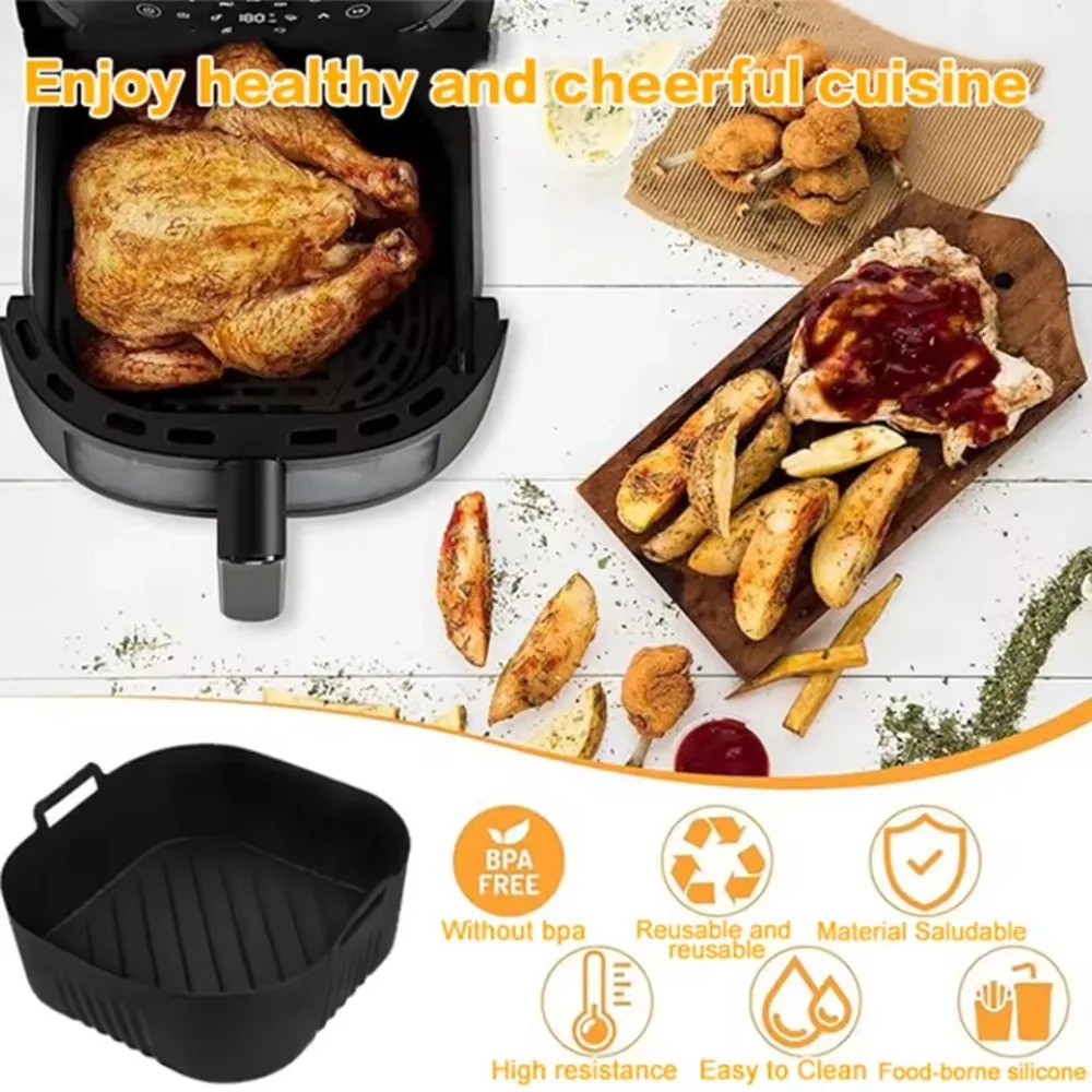 シリコーンエアフライヤーモールドオイルフィルターストリップフ - Commercial Kitchen Pots And Pans のレビューと価格