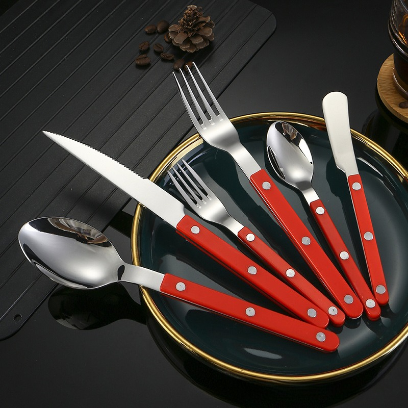 「ステンレススチールミラー仕上げカトラリーセット - ABS - Commercial Kitchen Knives のレビューと価格