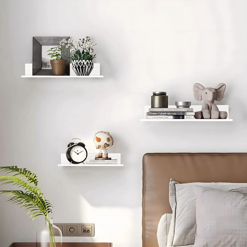 金属製フローティングシェルフ 壁掛け収納ラック キッチン バ - Commercial Kitchen Rack のレビューと価格