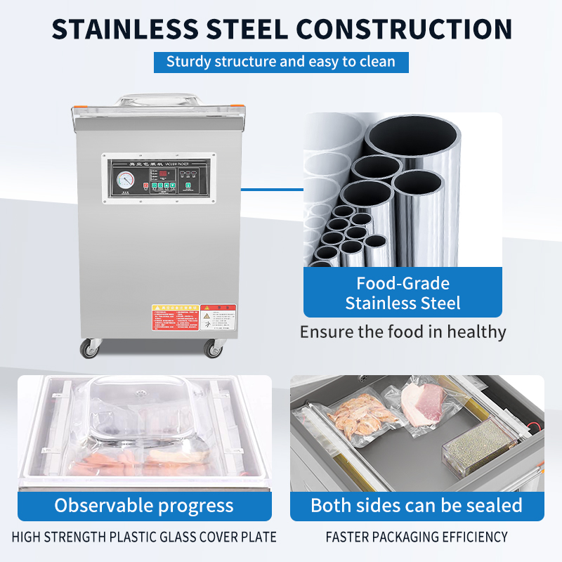 DZ-500 縦型単室食品真空シーラー半自動包装機（モーター - Vacuum Sealer のレビューと価格