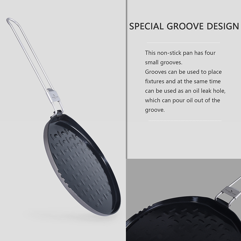 折りたたみハンドル付きの再利用可能な登山用チタン鍋屋外キャン - Commercial Kitchen Pots And Pans のレビューと価格