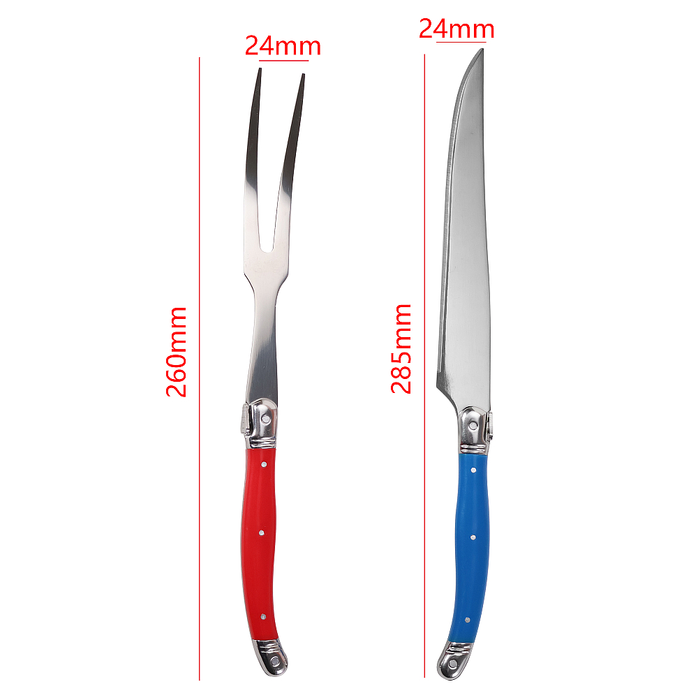 Jaswehome ステンレス鋼バーベキューナイフフォーク肉 - Commercial Kitchen Knives のレビューと価格