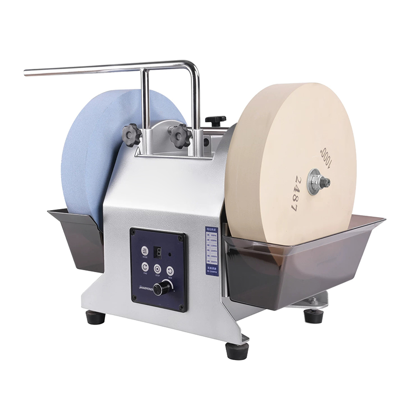 10 インチデュアルホイール電動ナイフシャープナーコンパクト - Commercial Kitchen Knife Sharpener のレビューと価格