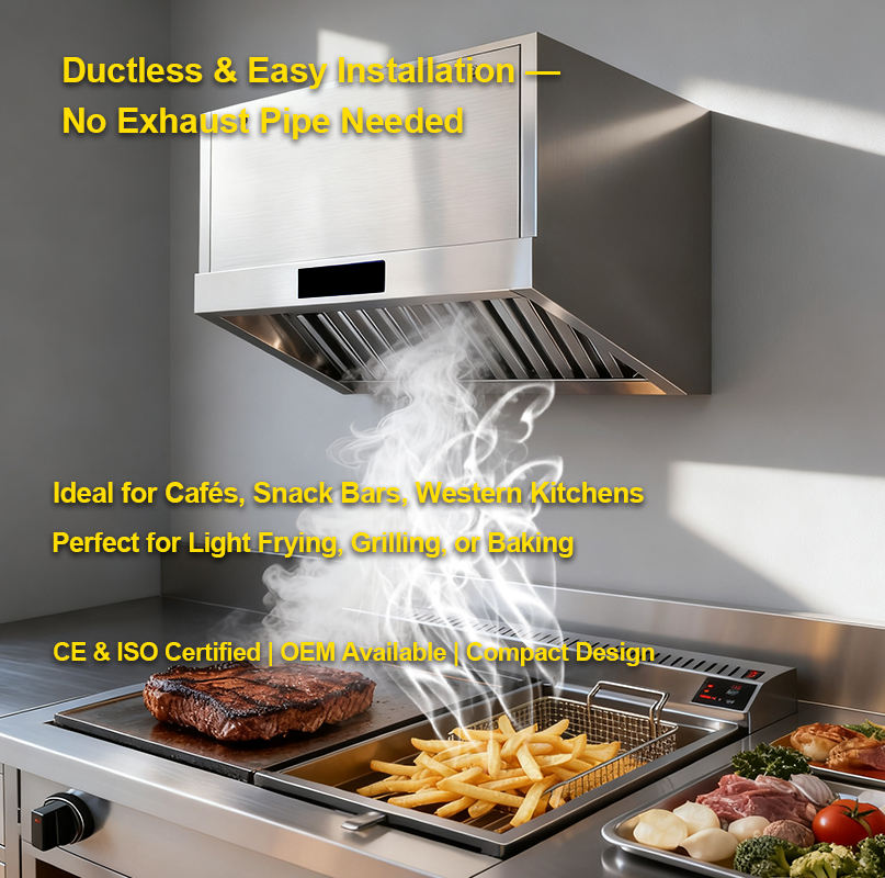 業務用厨房レストラン向けステンレス製スマートレンジフード（排 - Commercial Kitchen Range Hood のレビューと価格
