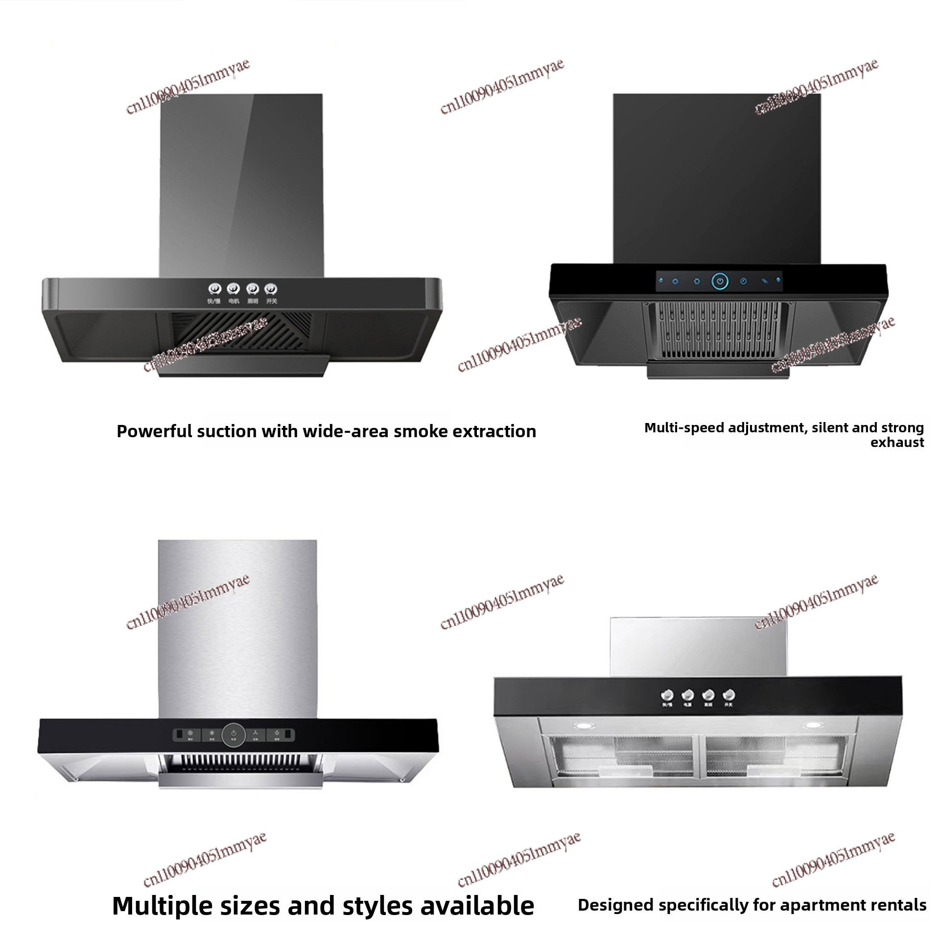 レンジフード 大型吸引 家庭用 キッチン アパート 賃貸住宅 - Commercial Kitchen Range Hood のレビューと価格