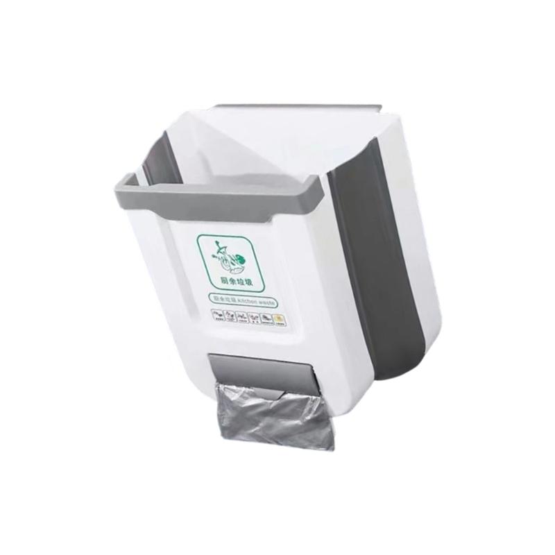 31BC 折りたたみ式ゴミ箱漏れ防止吊り下げ廃棄物容器キャビ - Commercial Kitchen Bin のレビューと価格