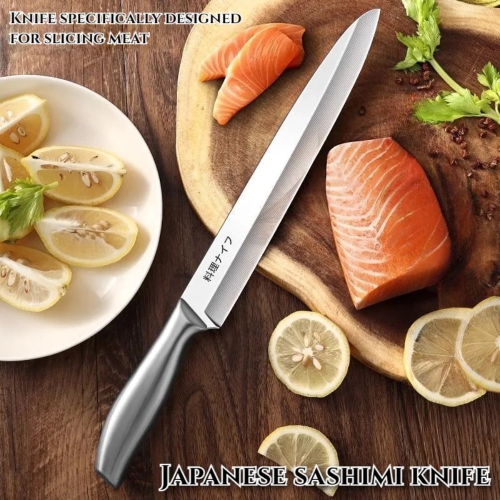 PLYS-プロ仕様の日本製キッチンサーモン刺身包丁 家庭用  - Commercial Kitchen Knives のレビューと価格
